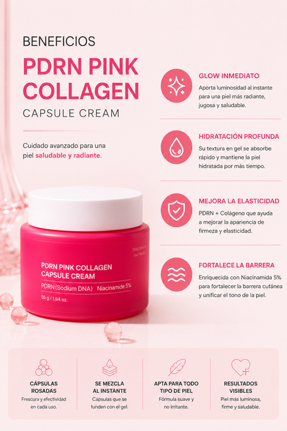K-Beauty · PDRN + Colágeno en cápsulas