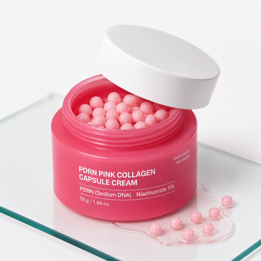 K-Beauty · PDRN + Colágeno en cápsulas