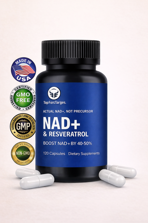 NAD+ Energía que se siente. Potencia que se nota.