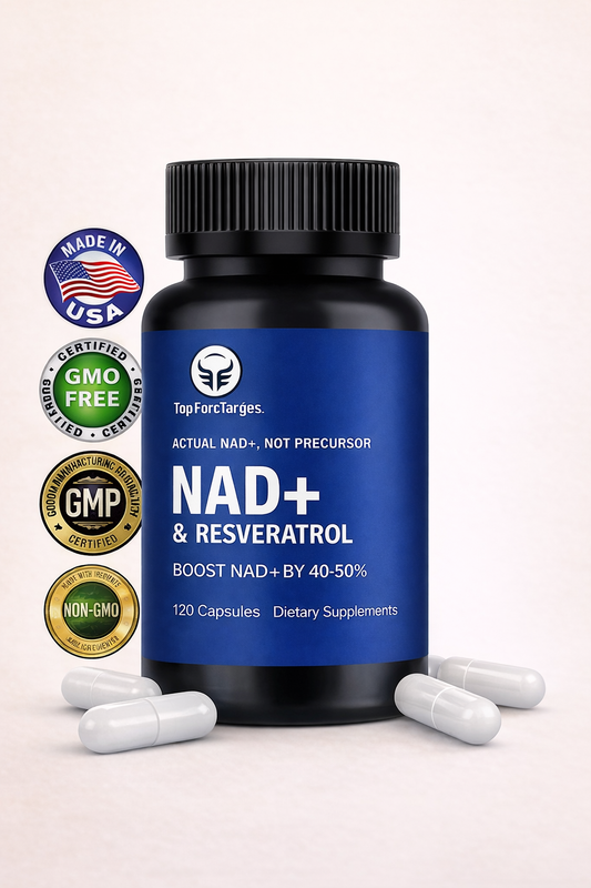 NAD+ Energía que se siente. Potencia que se nota.
